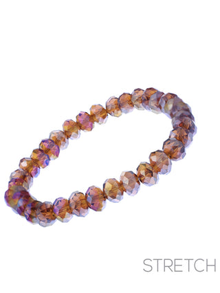 8MM Glass Bead Bracelet