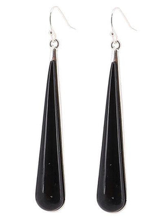 Black Western Stone Earring - The Fringe Spa'Tique