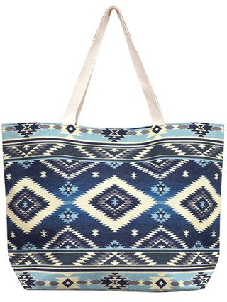 Tribal Pattern Tote Bag - The Fringe Spa'Tique