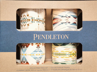 Southwestern Ceramic Mug Set of 4 – High Desert Collection