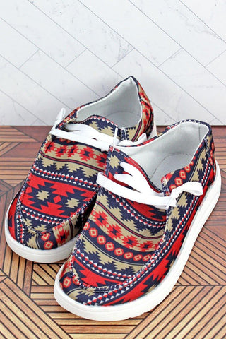 RED ROCK CANYON FASHION SNEAKER - The Fringe Spa'Tique