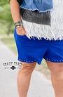 Royal Flush Shorts - The Fringe Spa'Tique