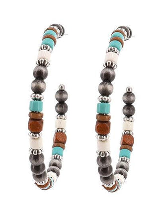 Western Navajo Hoop Earring - The Fringe Spa'Tique